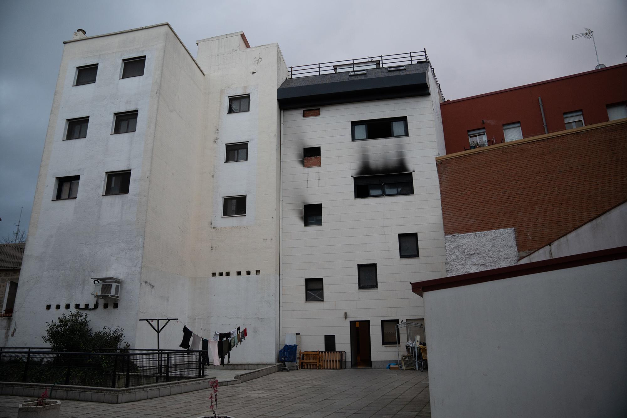 Incendio Sareb Villalba - 1